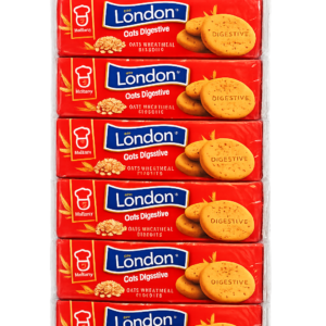 London Oats Digestive Biscuits (6X70g)