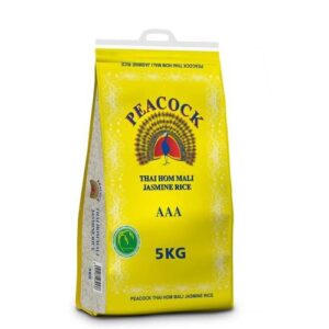 Peacock Thai Hom Jasmine Rice (5kg)